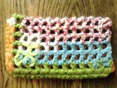 Χειροποίητη πλεκτή θήκη κινητού -Handmade knitted case for mobile phone in many colors and patterns